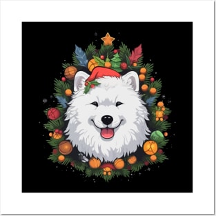 Samoyed Christmas Posters and Art